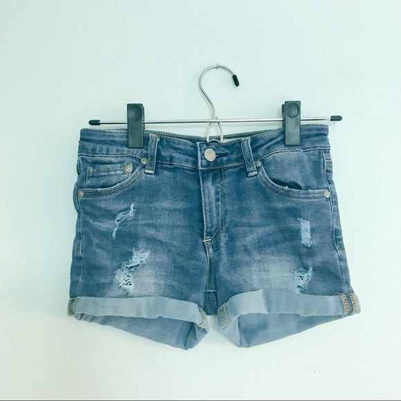 ag denim ripped shorts - Picture 2 of 2